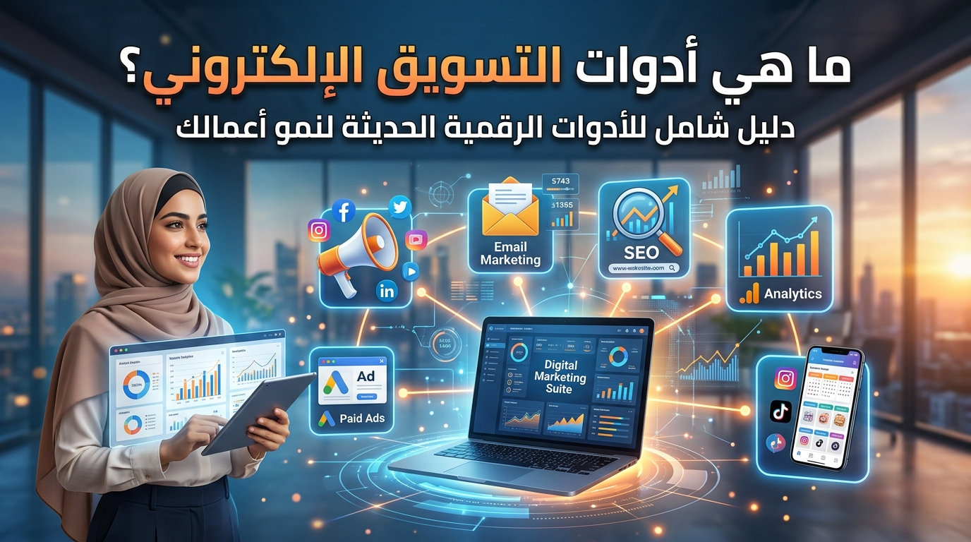 برامج التسويق الإلكتروني-أدوات التسويق الإلكتروني