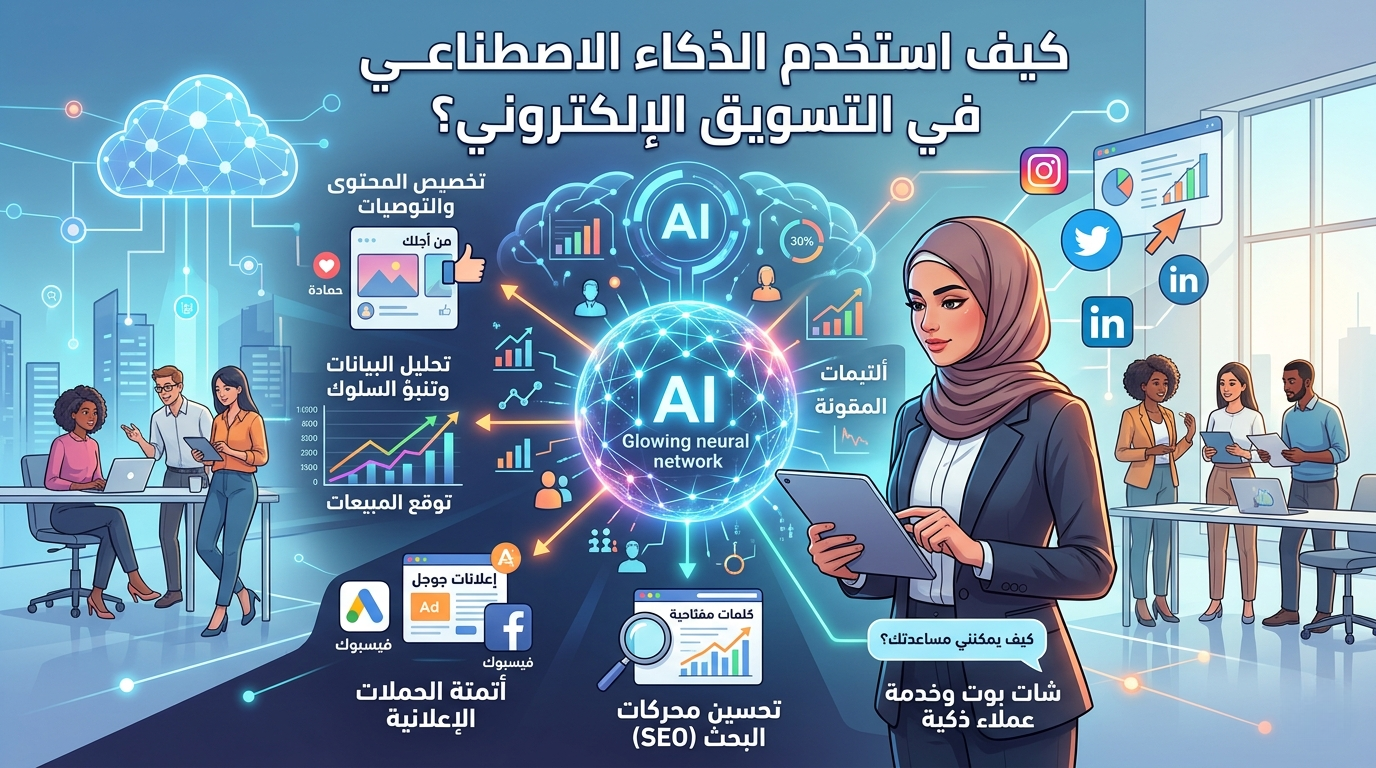  التسويق بالذكاء الاصطناعي-أدوات الذكاء الاصطناعي